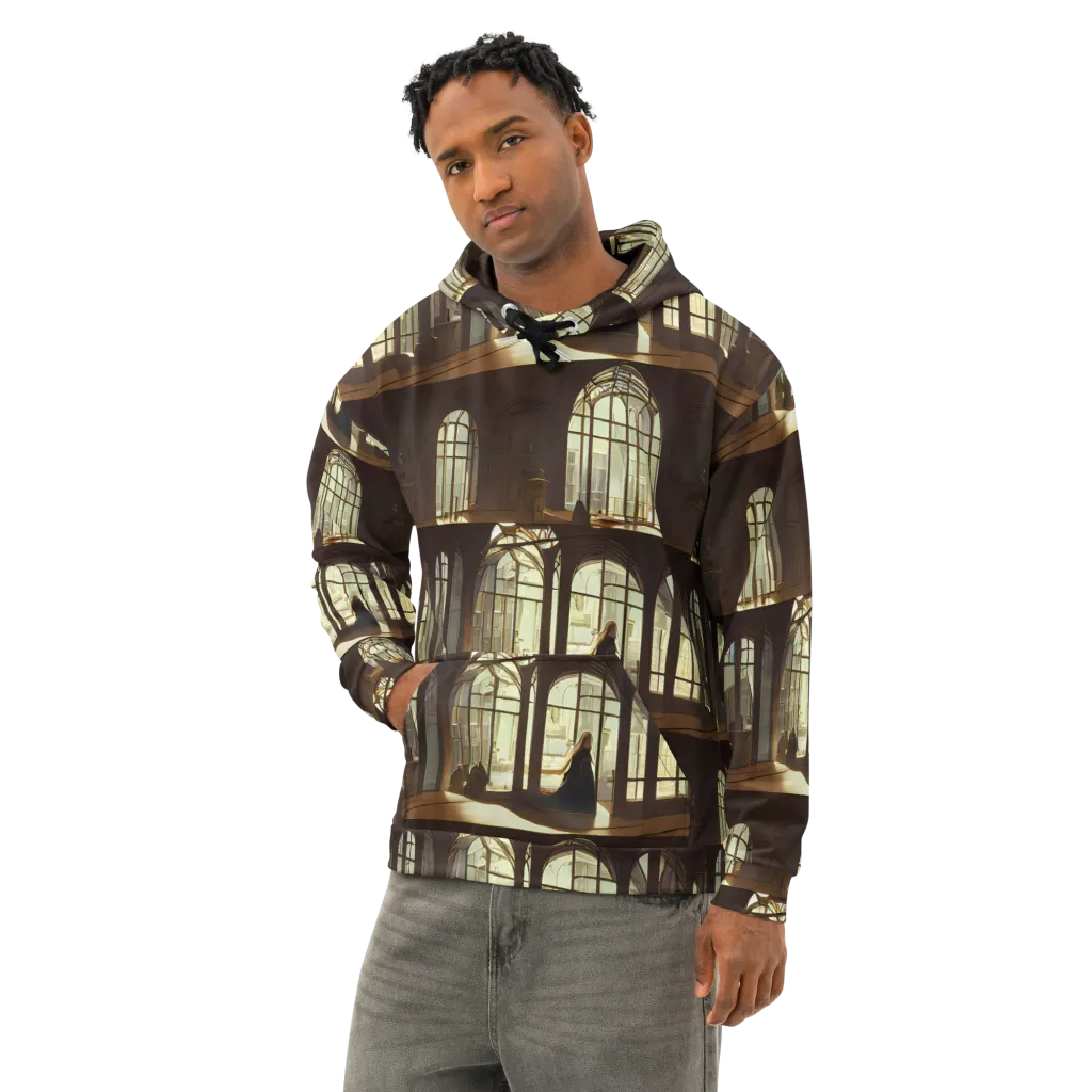 Dutch Perspective on Cotton Hoodie — Left Front