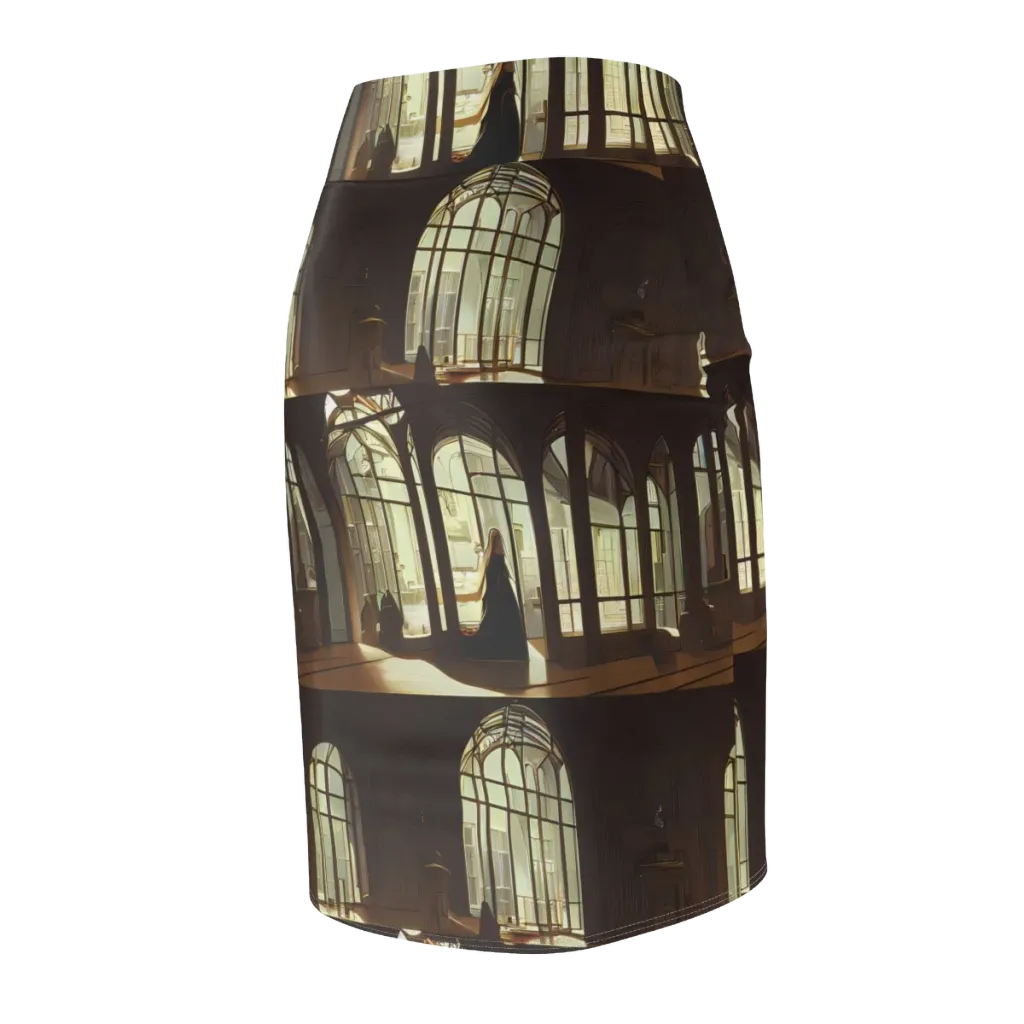 Dutch Perspective on Pencil Skirt — Back Side