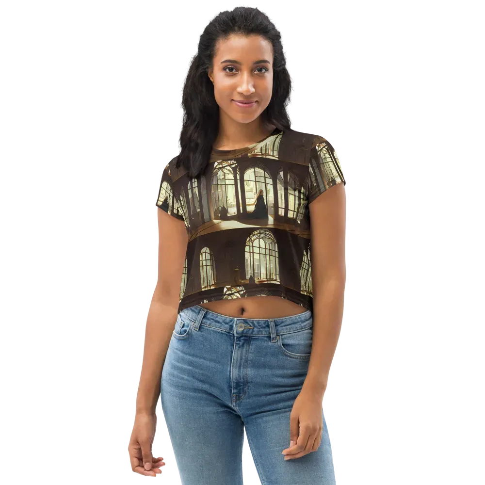 Dutch Perspective on Crop Tee — Front