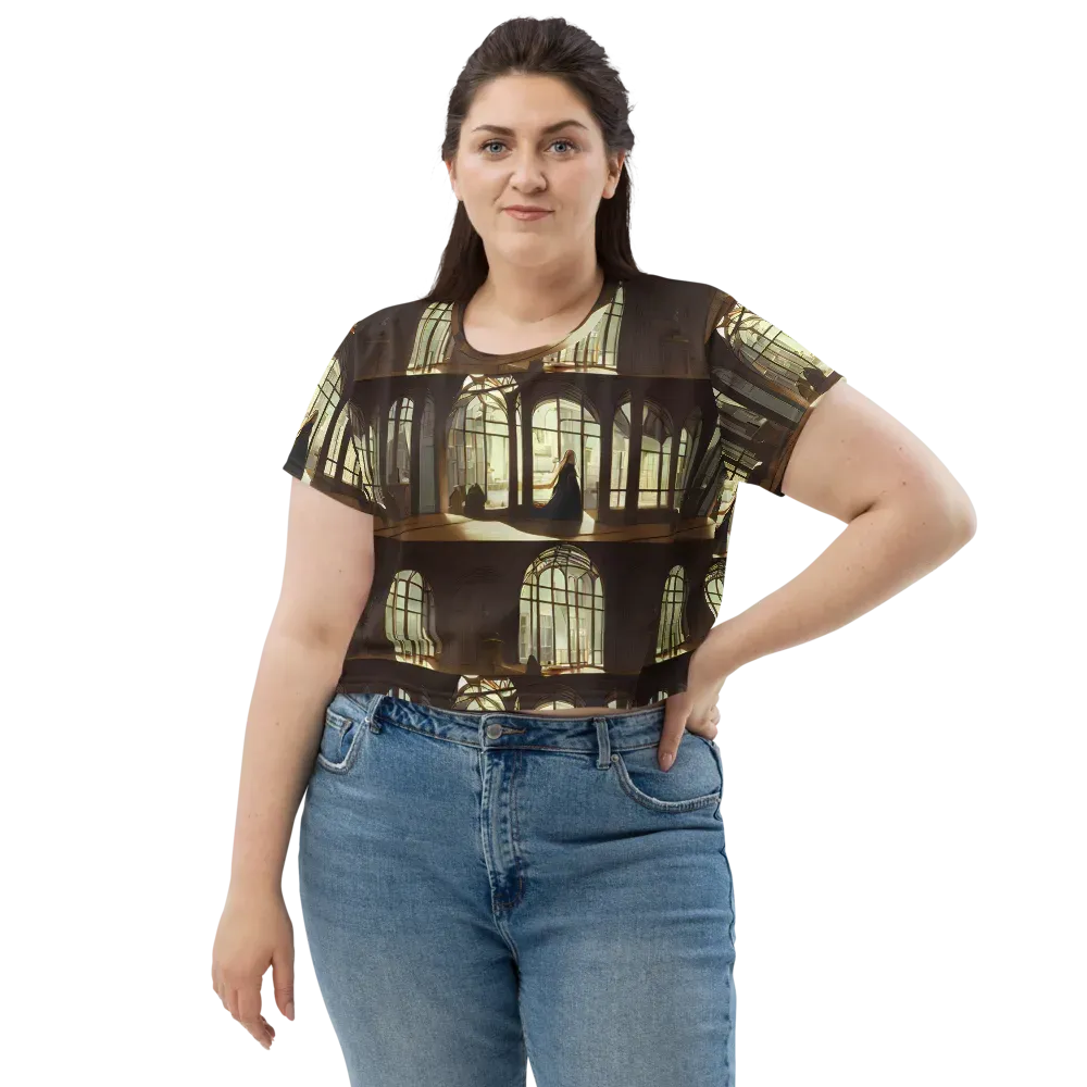 Dutch Perspective on Crop Tee — Front