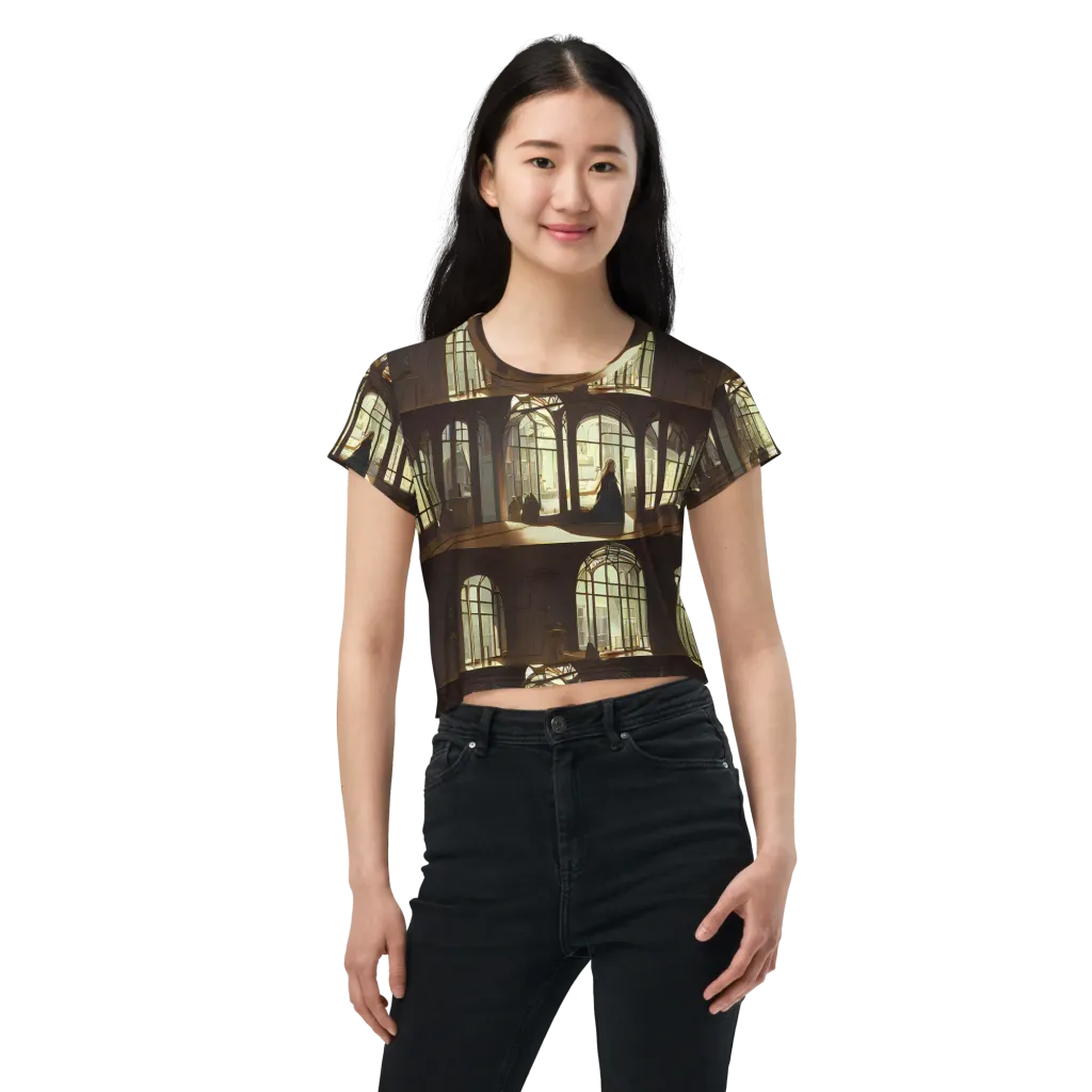 Dutch Perspective on Crop Tee — Front