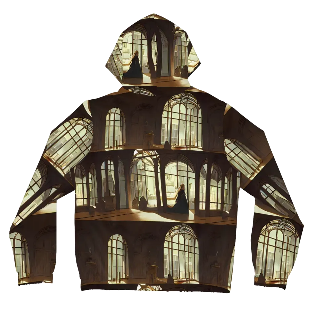 Dutch Perspective on Women's Full-Zip Hoodie — Back