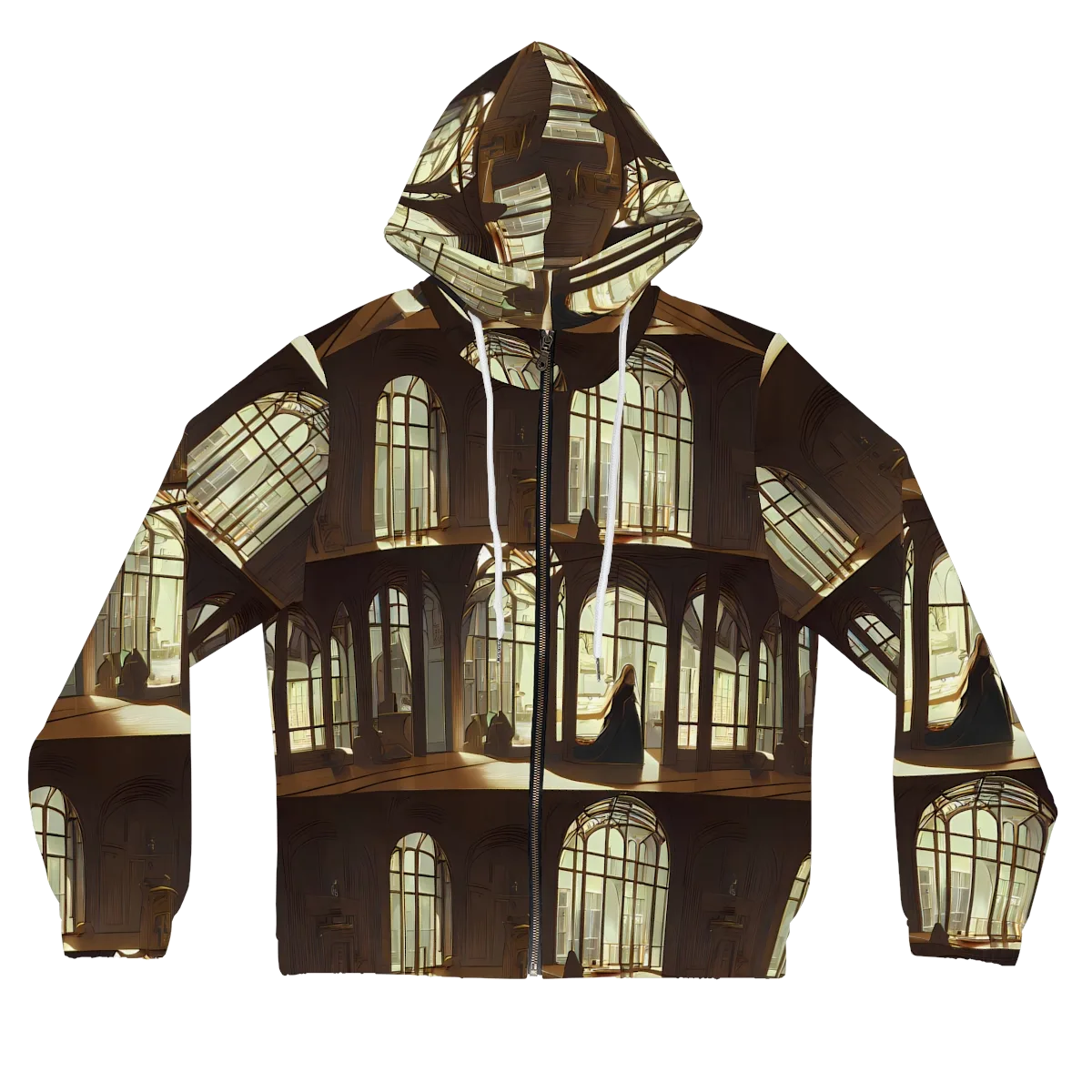 Dutch Perspective on Women's Full-Zip Hoodie — Front