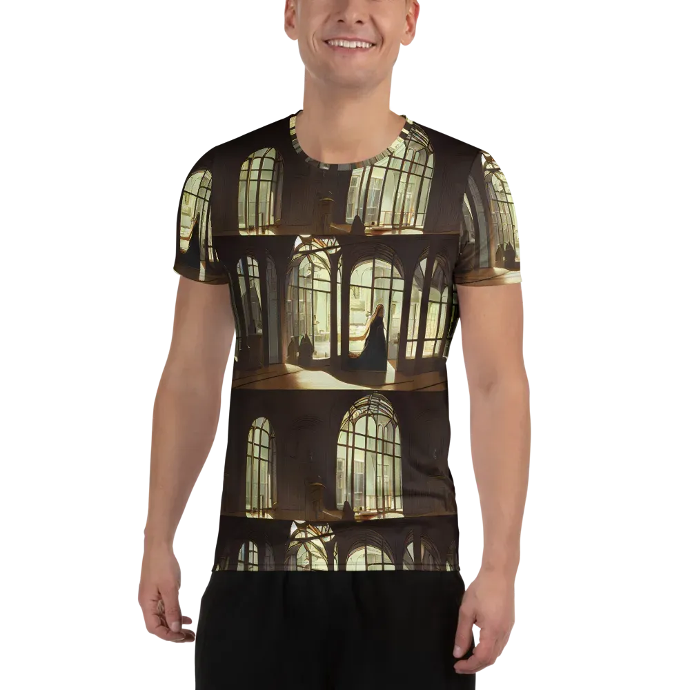 Dutch Perspective on Men's Athletic T-Shirt — Front