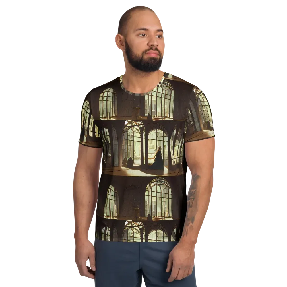 Dutch Perspective on Men's Athletic T-Shirt — Front