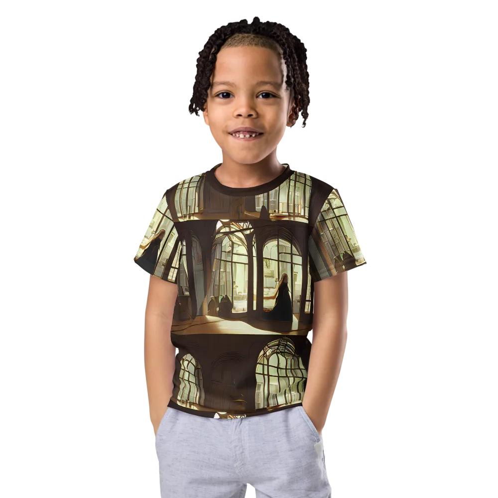 Dutch Perspective on Kids Crew Neck T-Shirt — Front