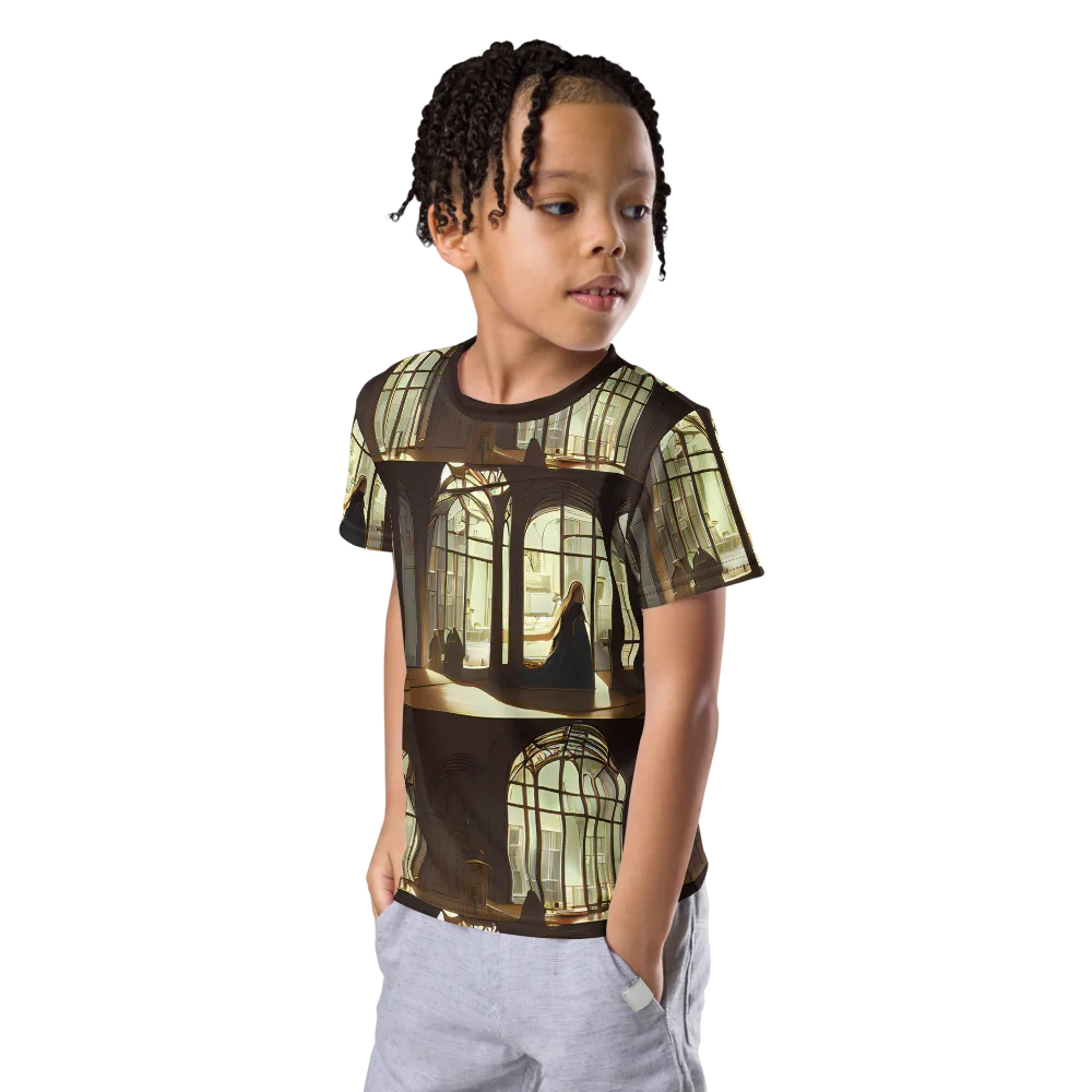 Dutch Perspective on Kids Crew Neck T-Shirt — Left Front
