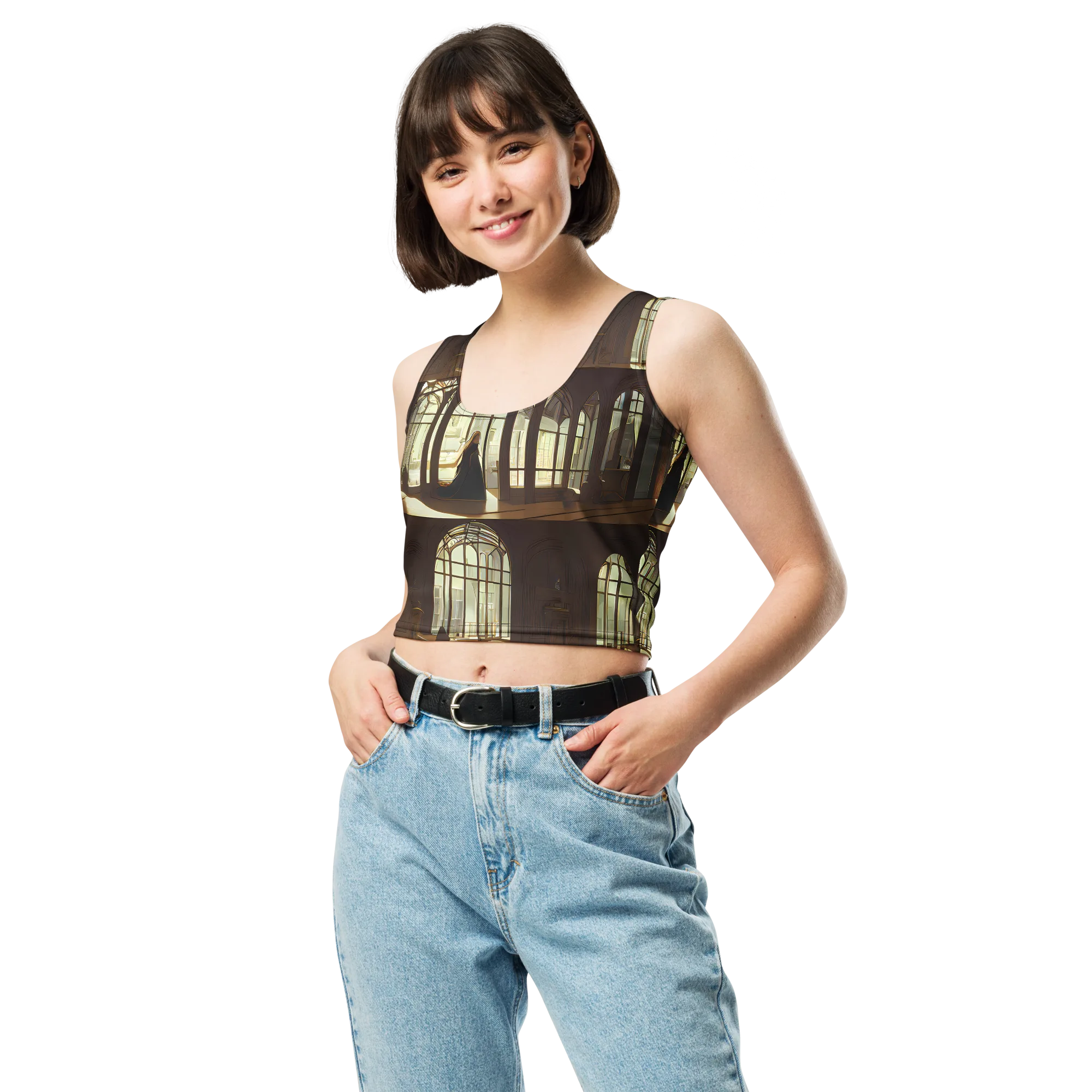 Dutch Perspective on Crop Top — Front