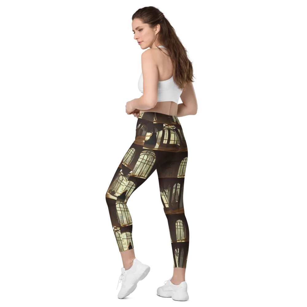 Dutch Perspective on Leggings with Pockets — Left Back