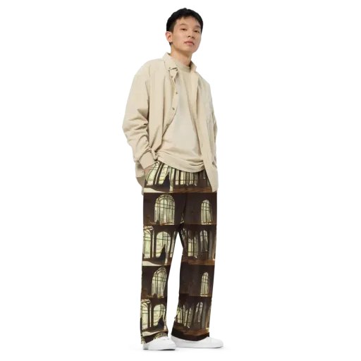 Dutch Perspective on a Wide-Leg Pants