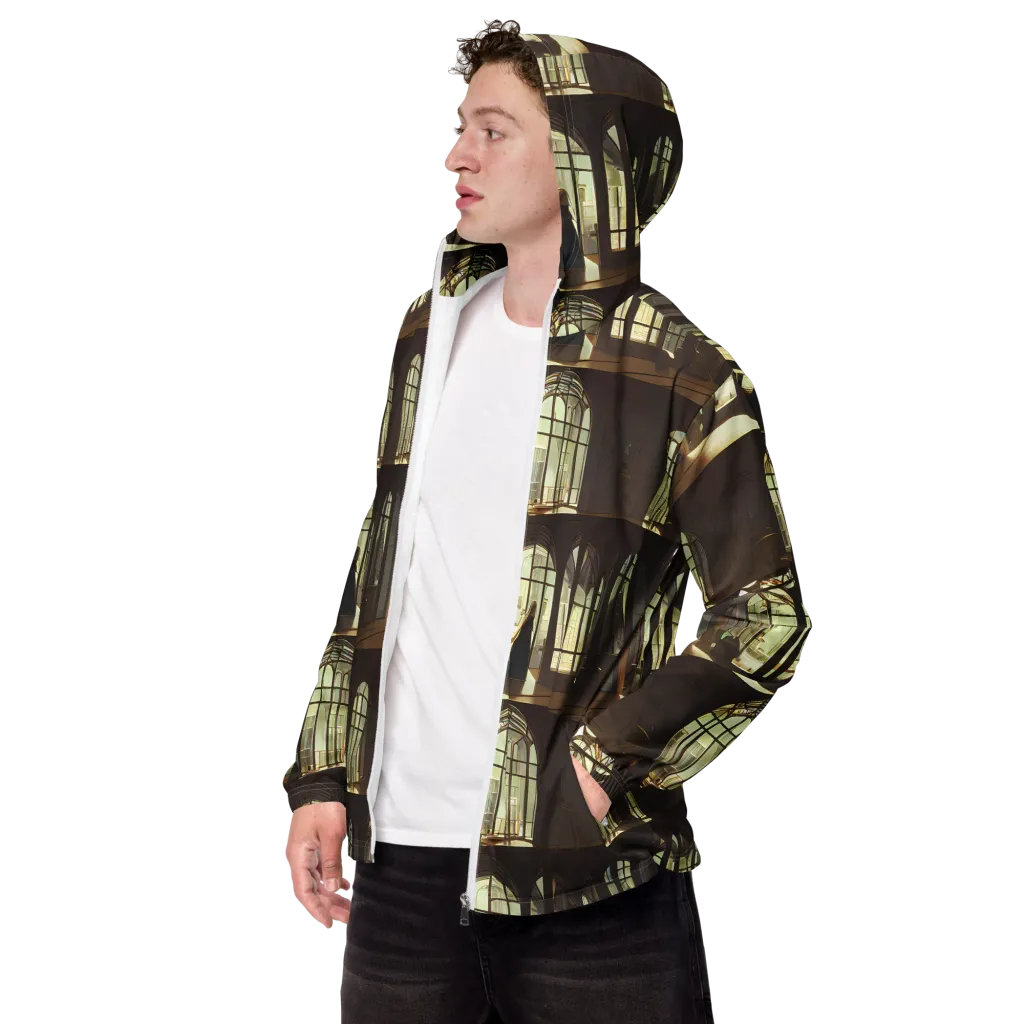 Dutch Perspective on Men's Windbreaker — Left Front