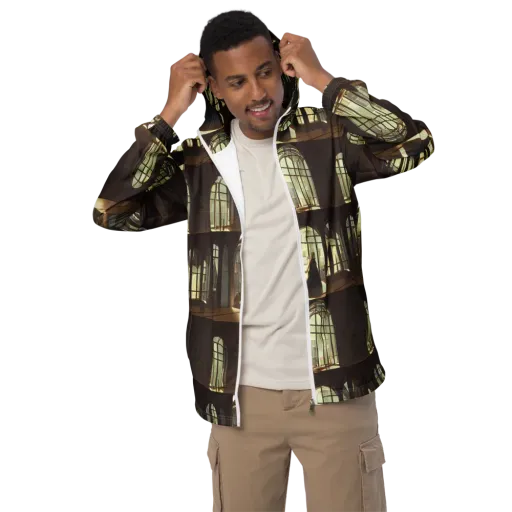 Dutch Perspective on a Men's Windbreaker