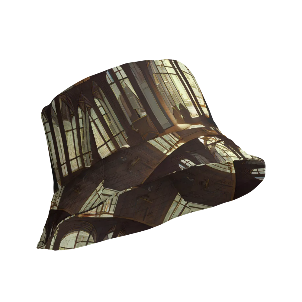 Dutch Perspective on Reversible Bucket Hat — Product details Outside