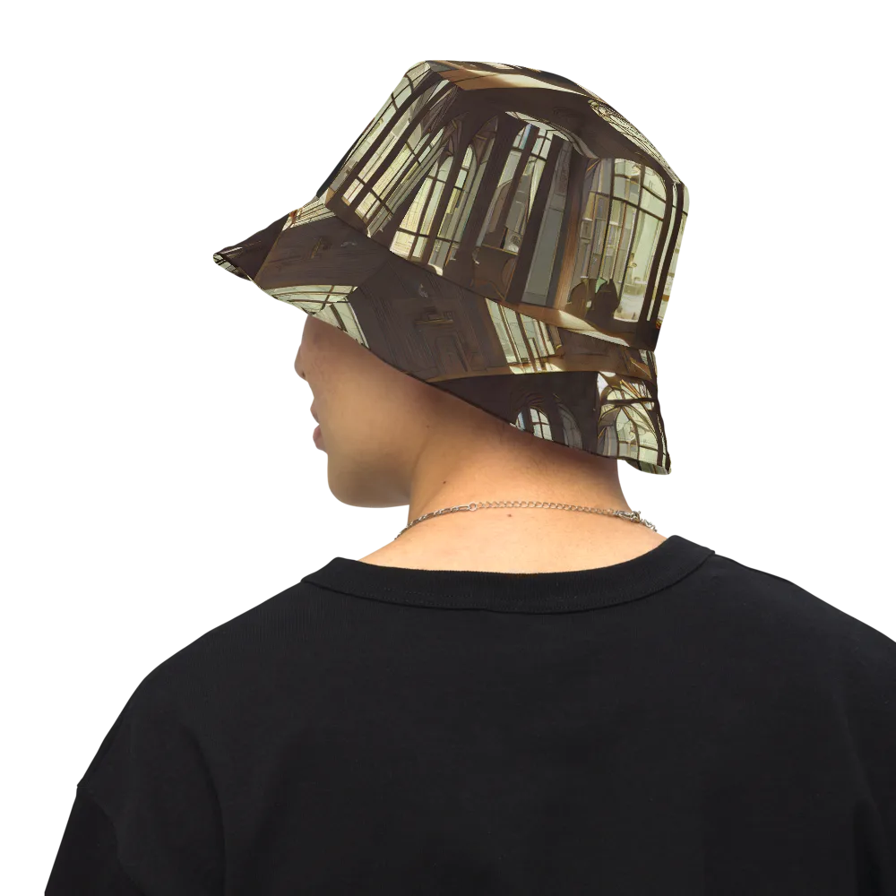 Dutch Perspective on Reversible Bucket Hat — Back Inside