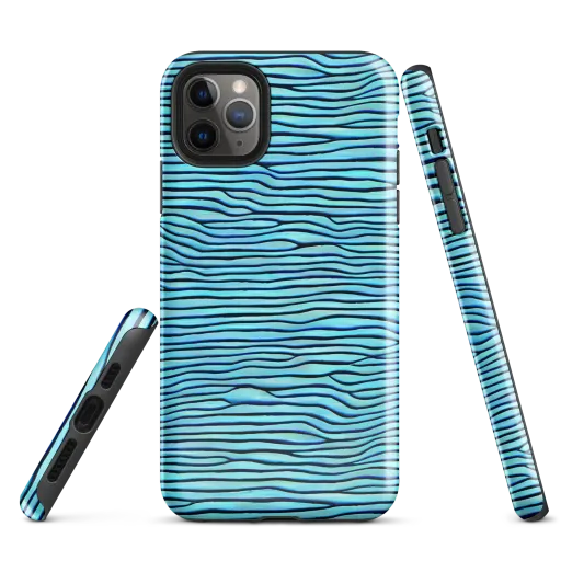Aqua Drift on a Tough Case for iPhone®