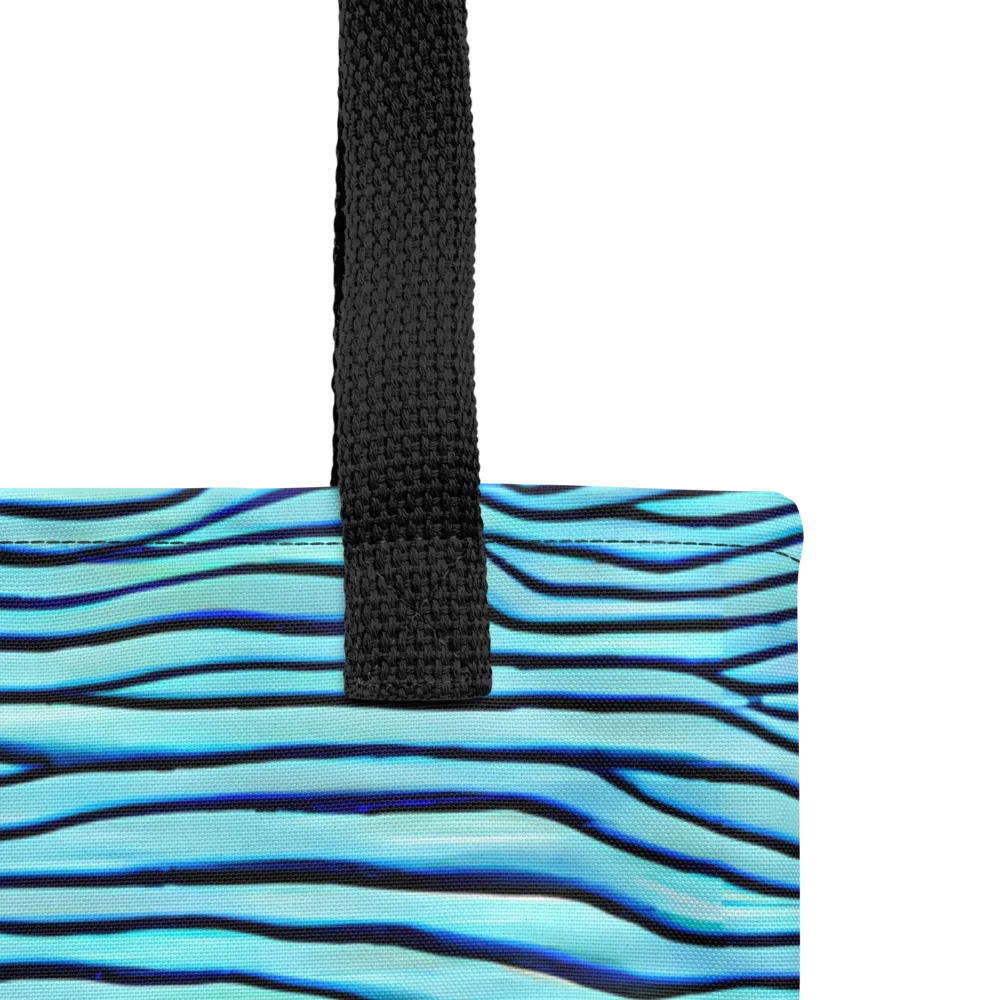 Aqua Drift on Tote Bag — Product details