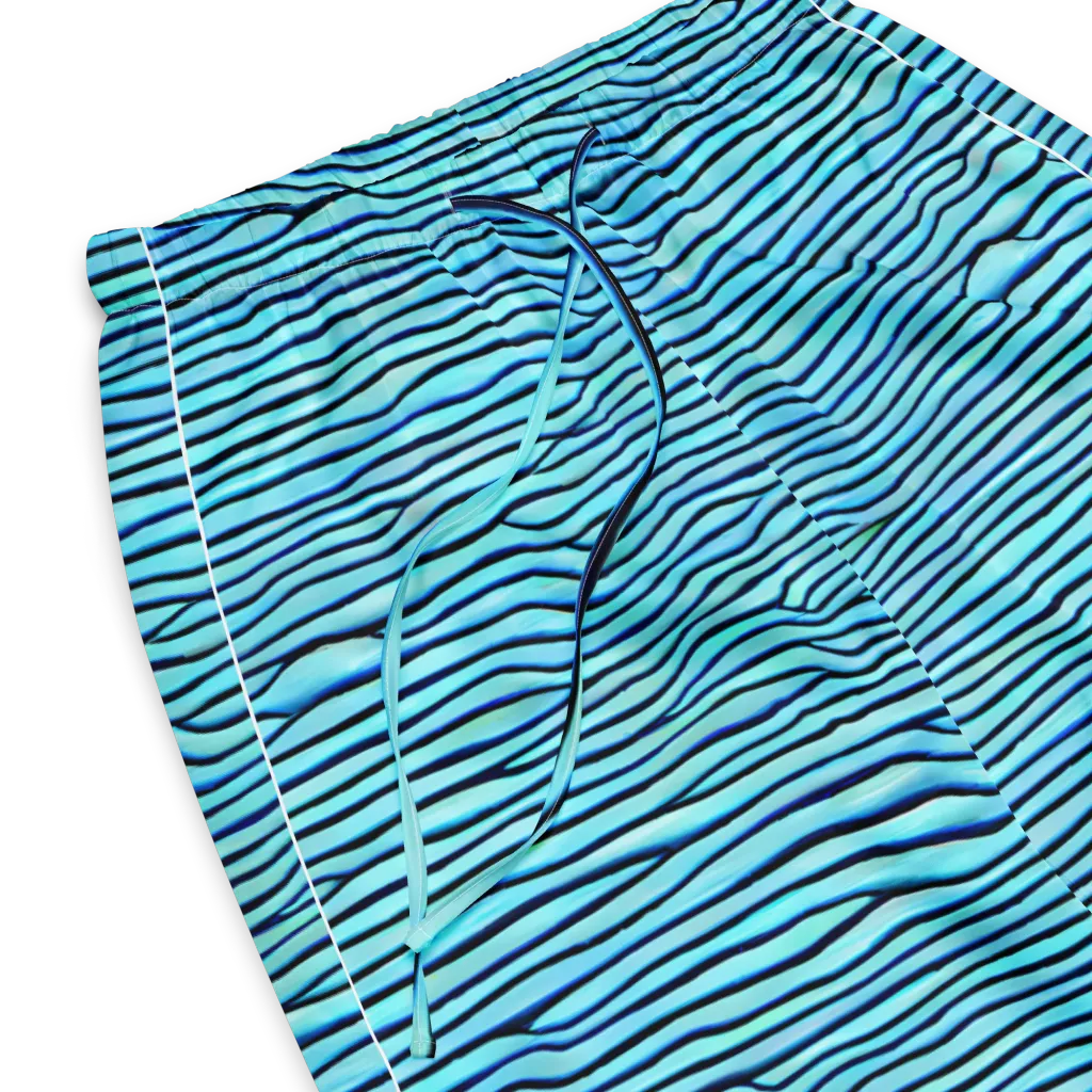 Aqua Drift on Women's Pajama Pants — Product details