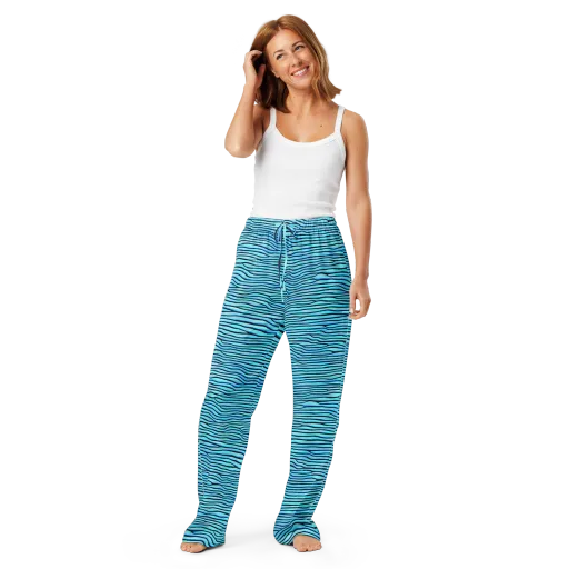 Aqua Drift on a Women's Pajama Pants
