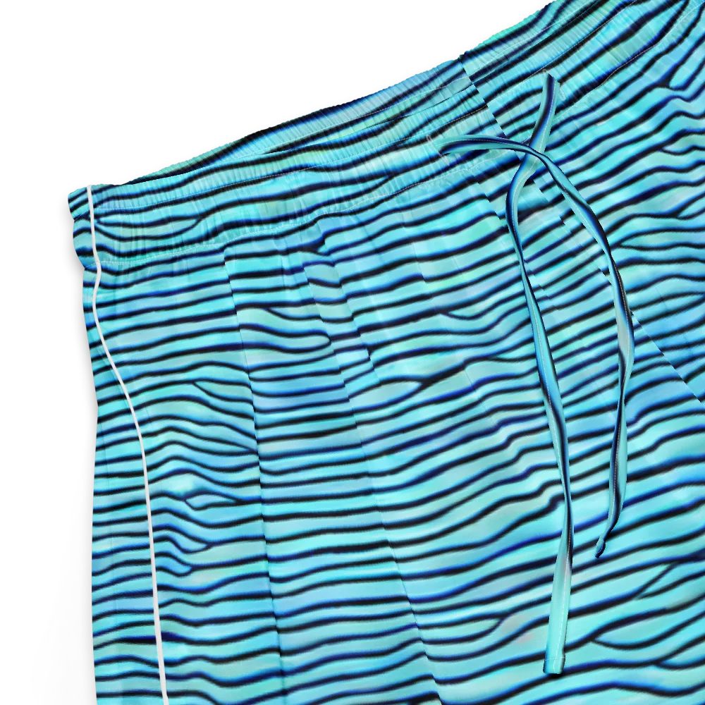 Aqua Drift on Women's Pajama Shorts — Product details