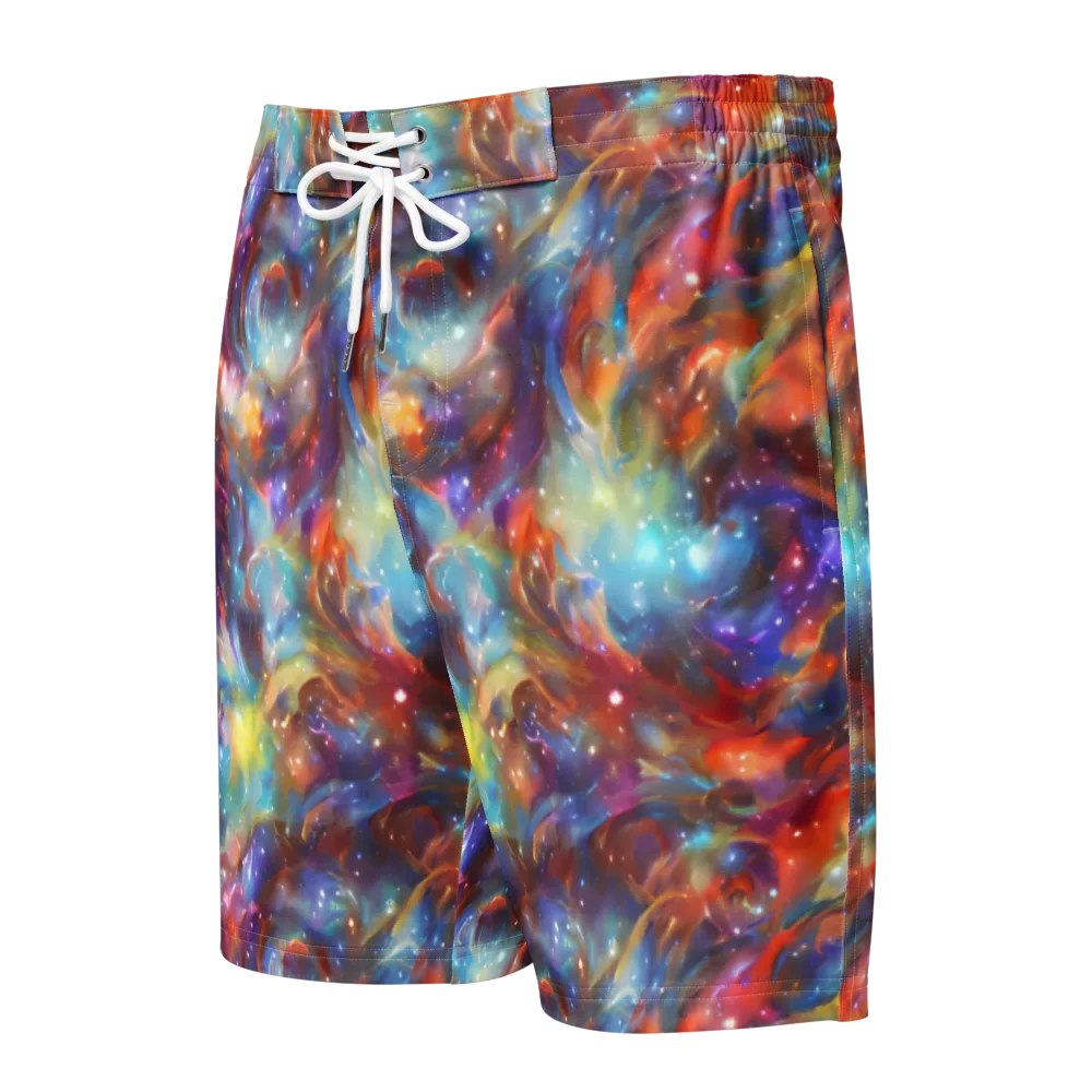 Esao's Eddies on Men's Board Shorts — Front