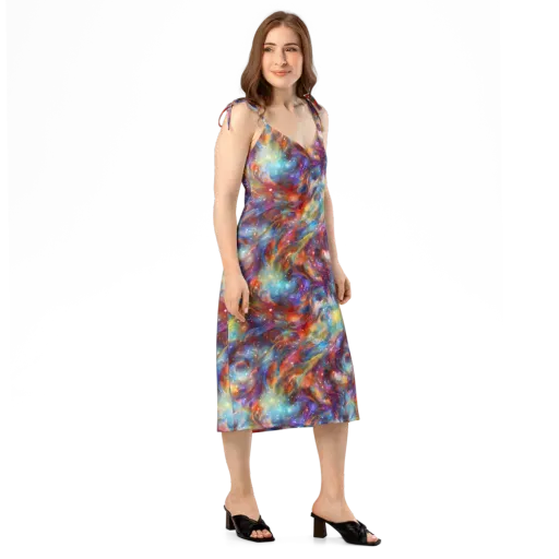 Esao's Eddies on a Slip Dress