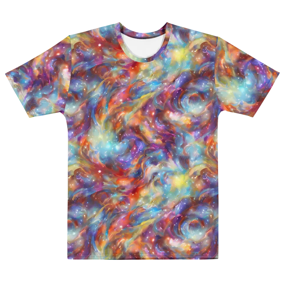 Esao's Eddies on Men's Cotton Crew Neck T-Shirt — Front