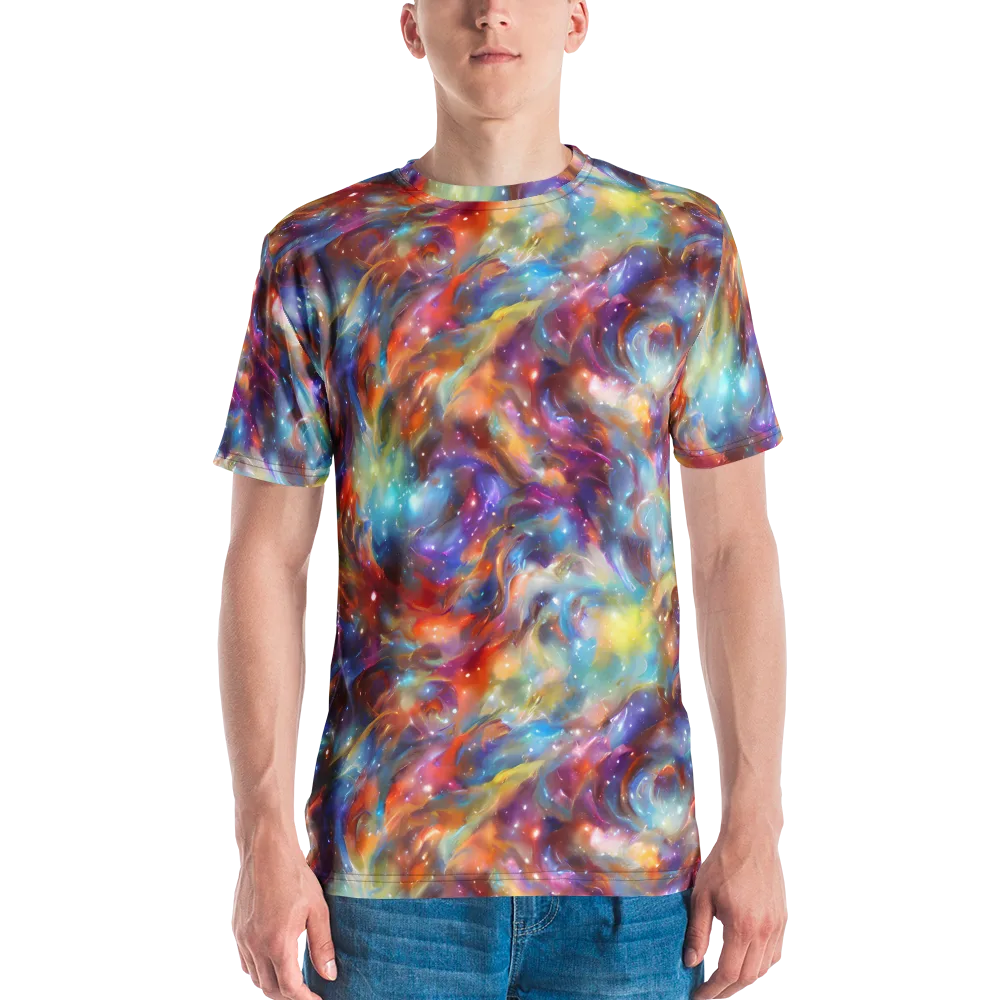 Esao's Eddies on Men's Crew Neck T-Shirt — Front