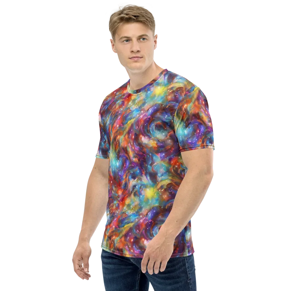 Esao's Eddies on Men's Crew Neck T-Shirt — Left