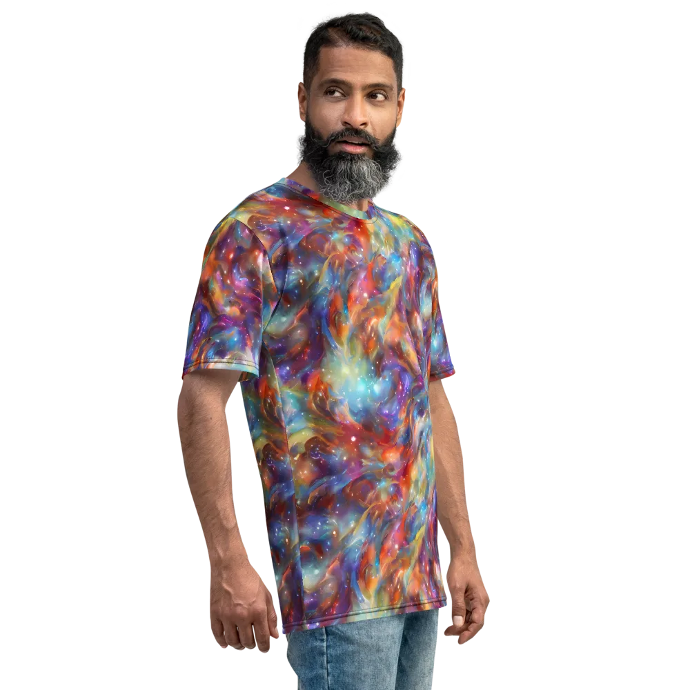 Esao's Eddies on Men's Crew Neck T-Shirt — Right