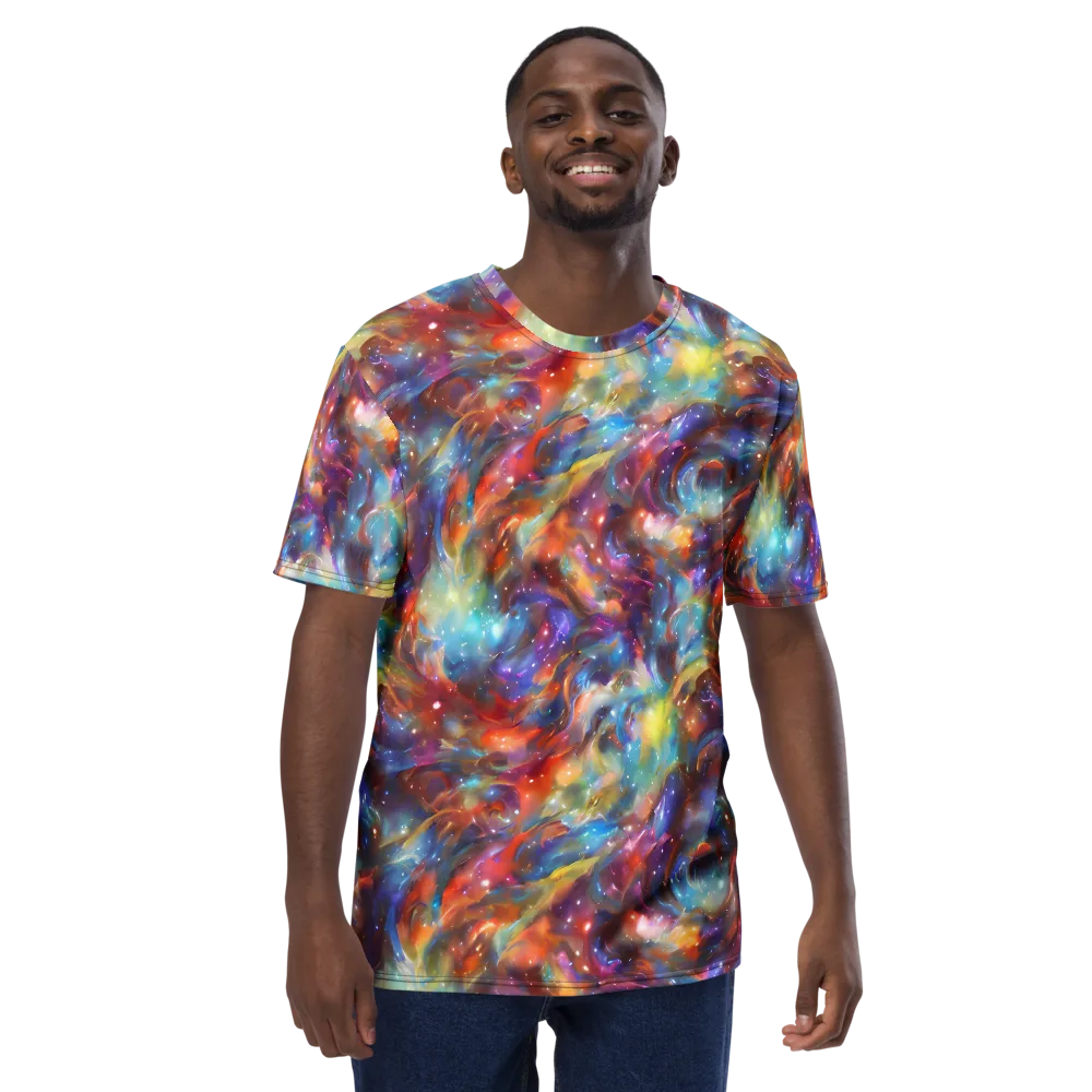 Esao's Eddies on Men's Crew Neck T-Shirt — Front