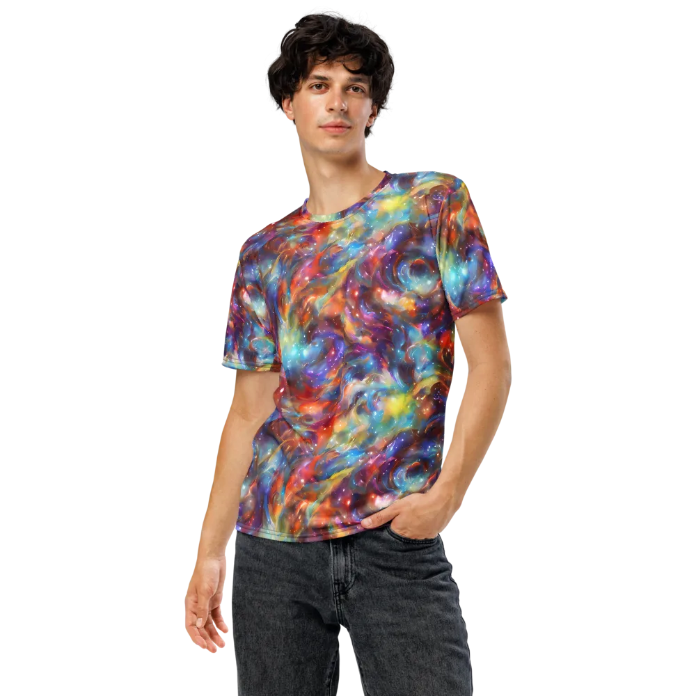 Esao's Eddies on Men's Crew Neck T-Shirt — Front