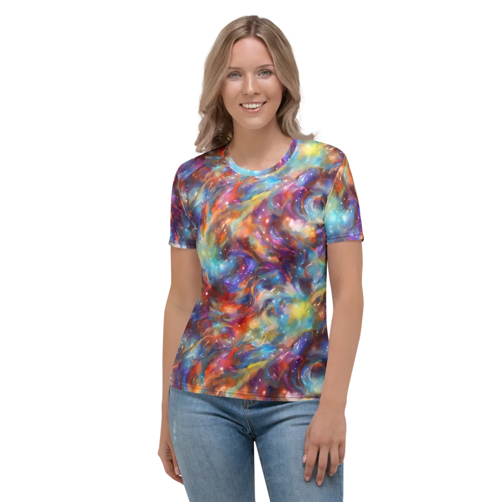 Esao's Eddies on Women's Crew Neck T-Shirt — Front