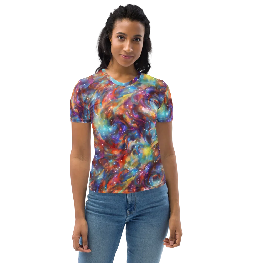 Esao's Eddies on Women's Crew Neck T-Shirt — Front