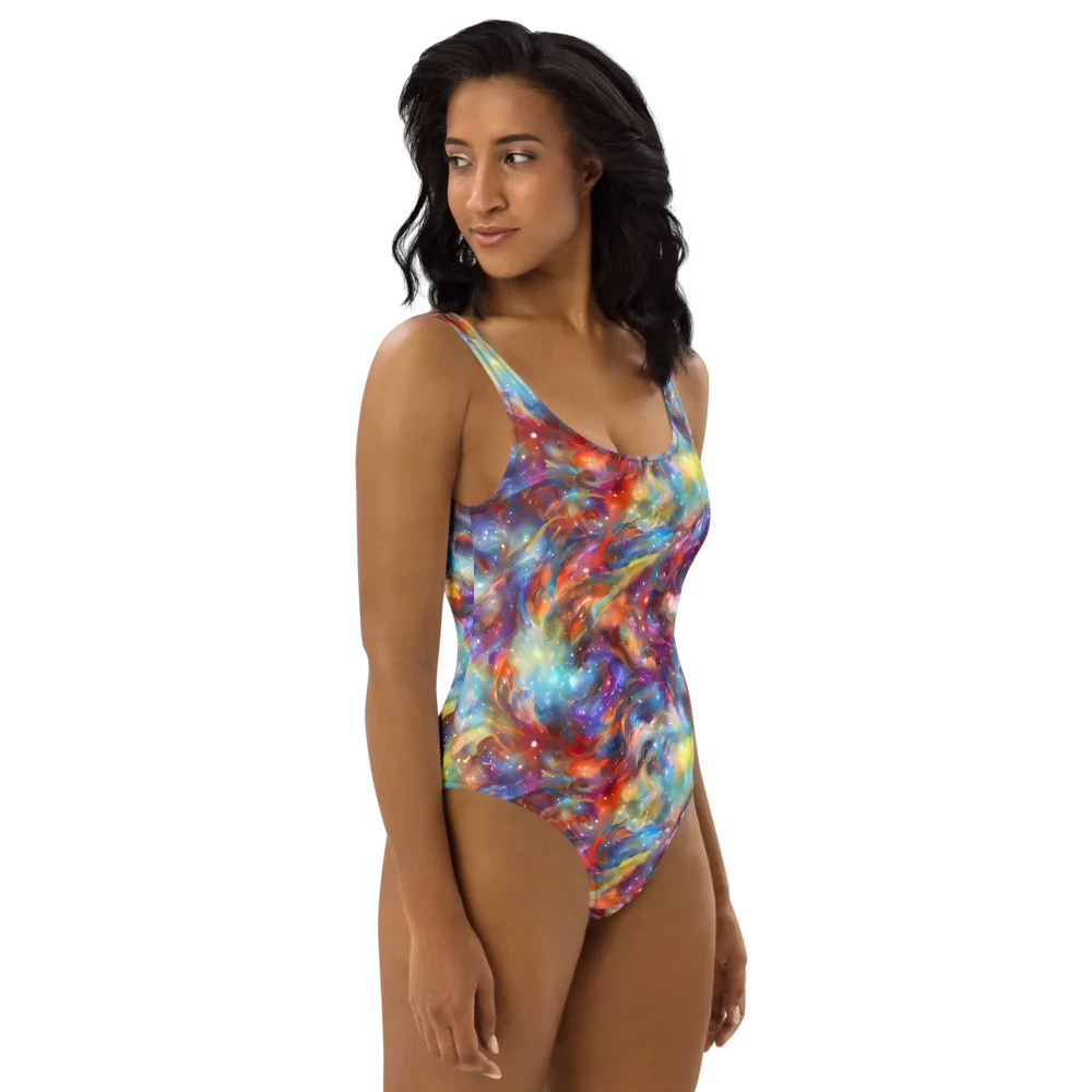 Esao's Eddies on One-Piece Swimsuit — Right