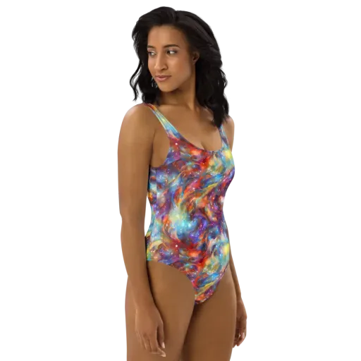 Esao's Eddies on a One-Piece Swimsuit