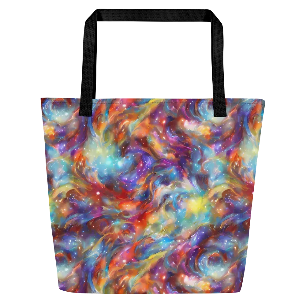 Esao's Eddies on Large Tote Bag W/ Pocket — Front