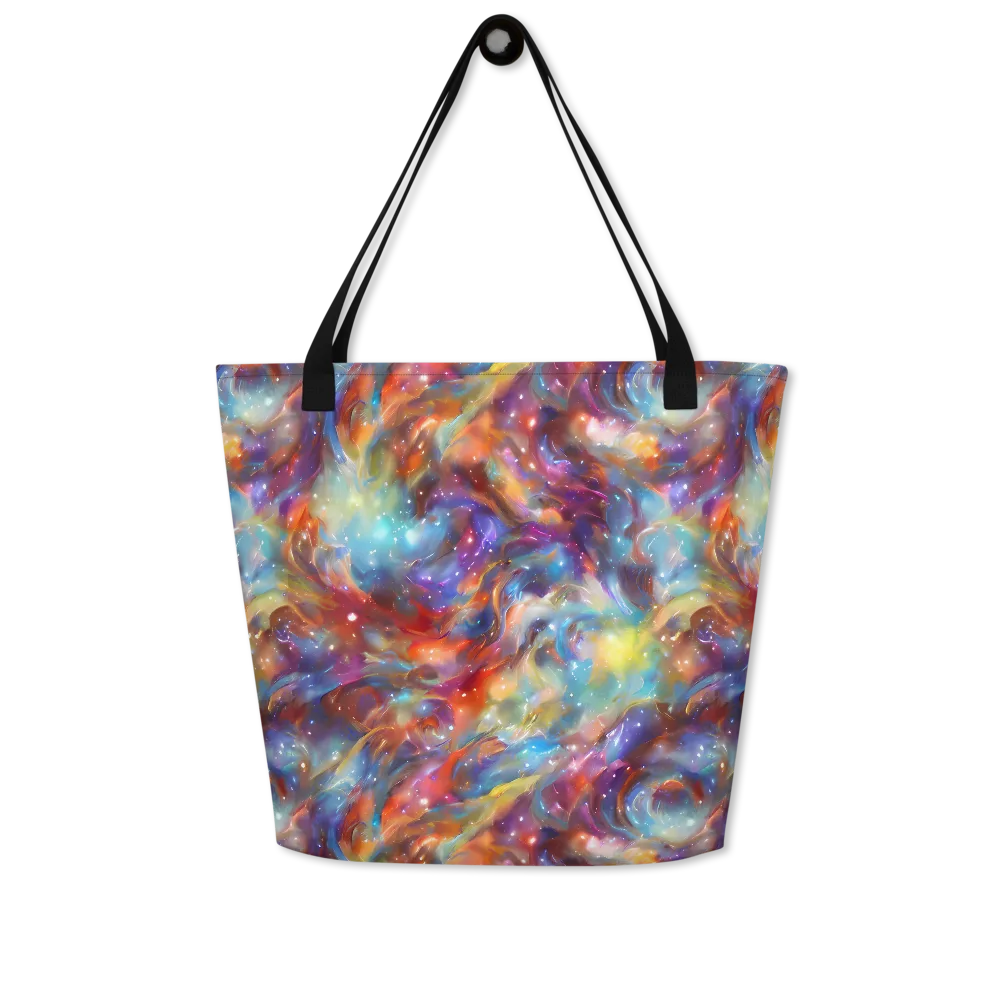 Esao's Eddies on Large Tote Bag W/ Pocket — Front