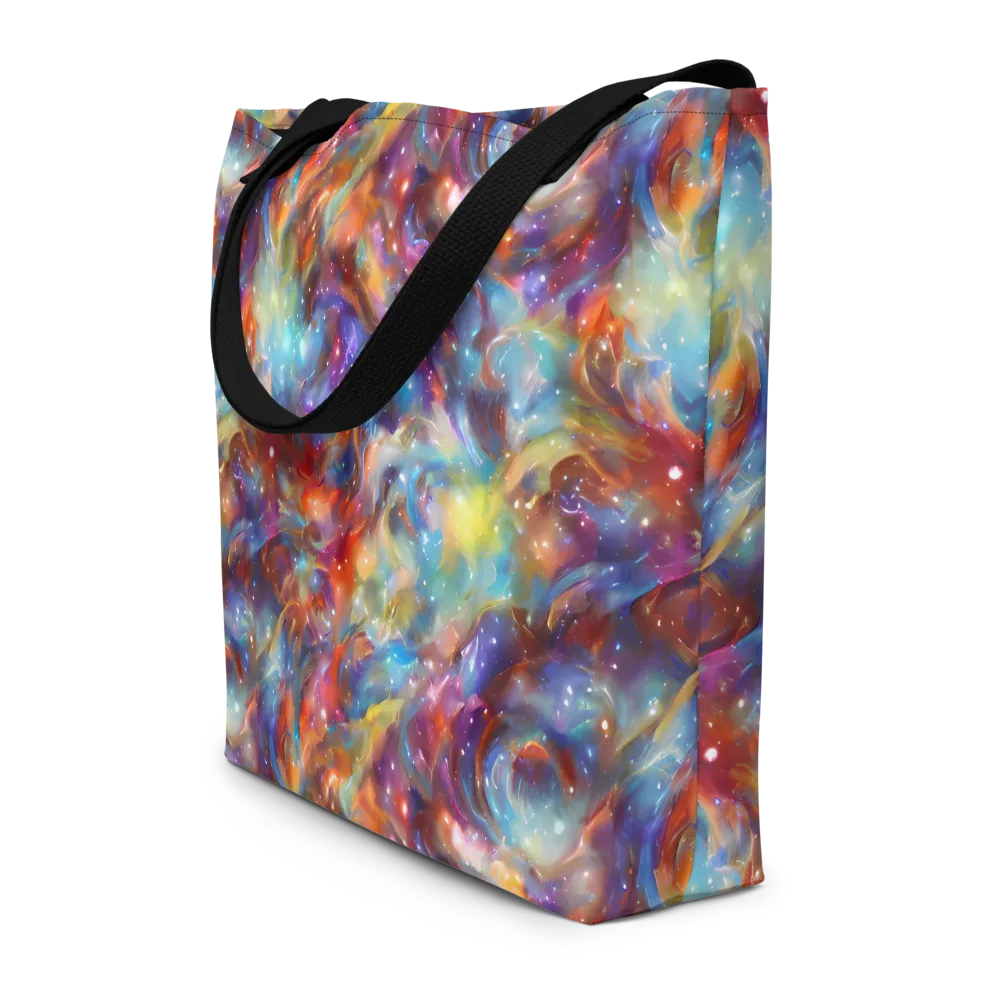 Esao's Eddies on Large Tote Bag W/ Pocket — Front
