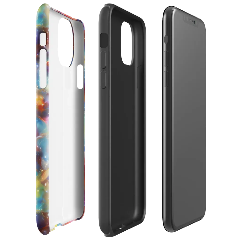 Esao's Eddies on Tough Case for iPhone® — Right