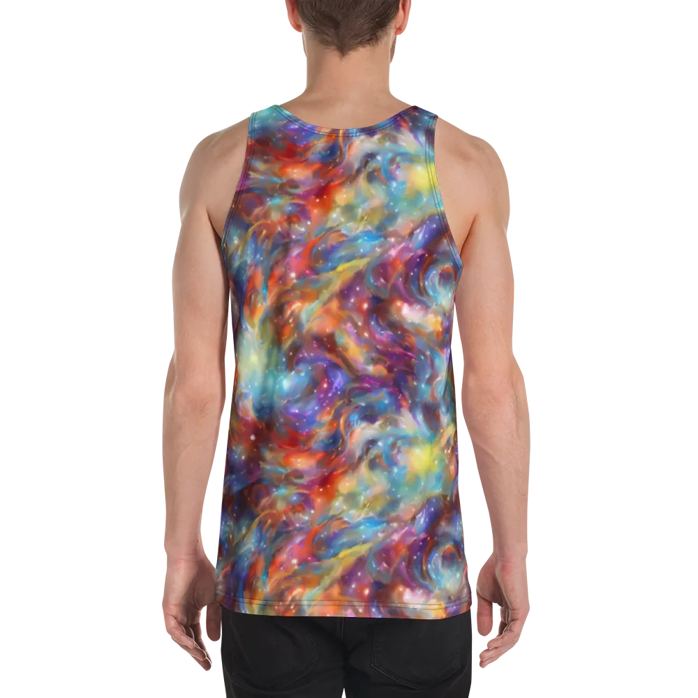 Esao's Eddies on Men's Tank Top — Back