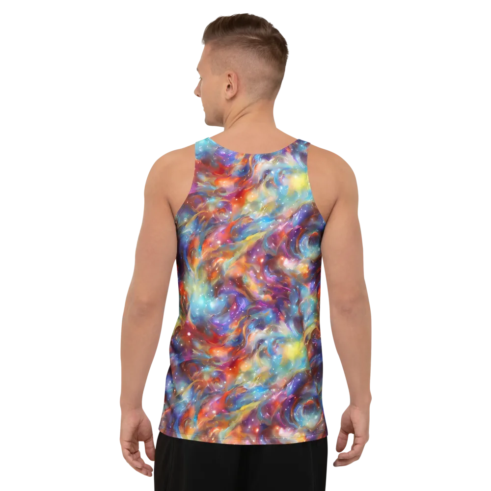 Esao's Eddies on Men's Tank Top — Back