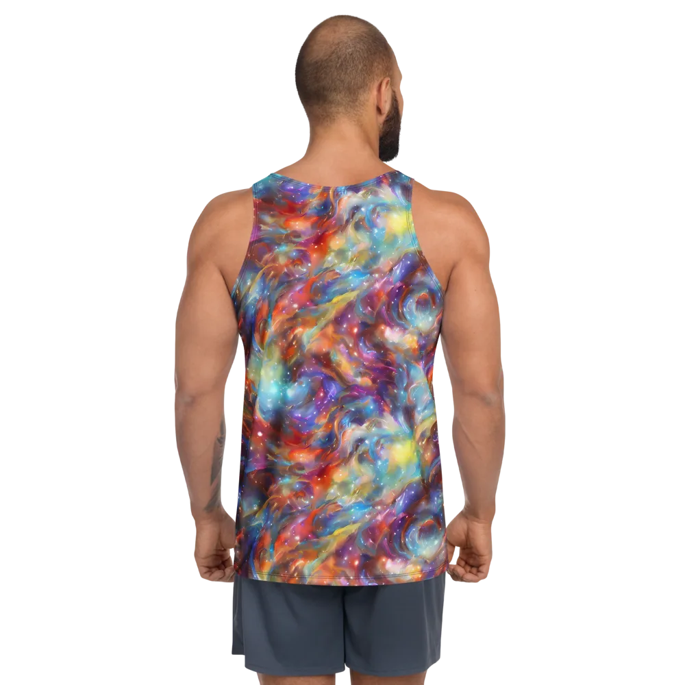 Esao's Eddies on Men's Tank Top — Back