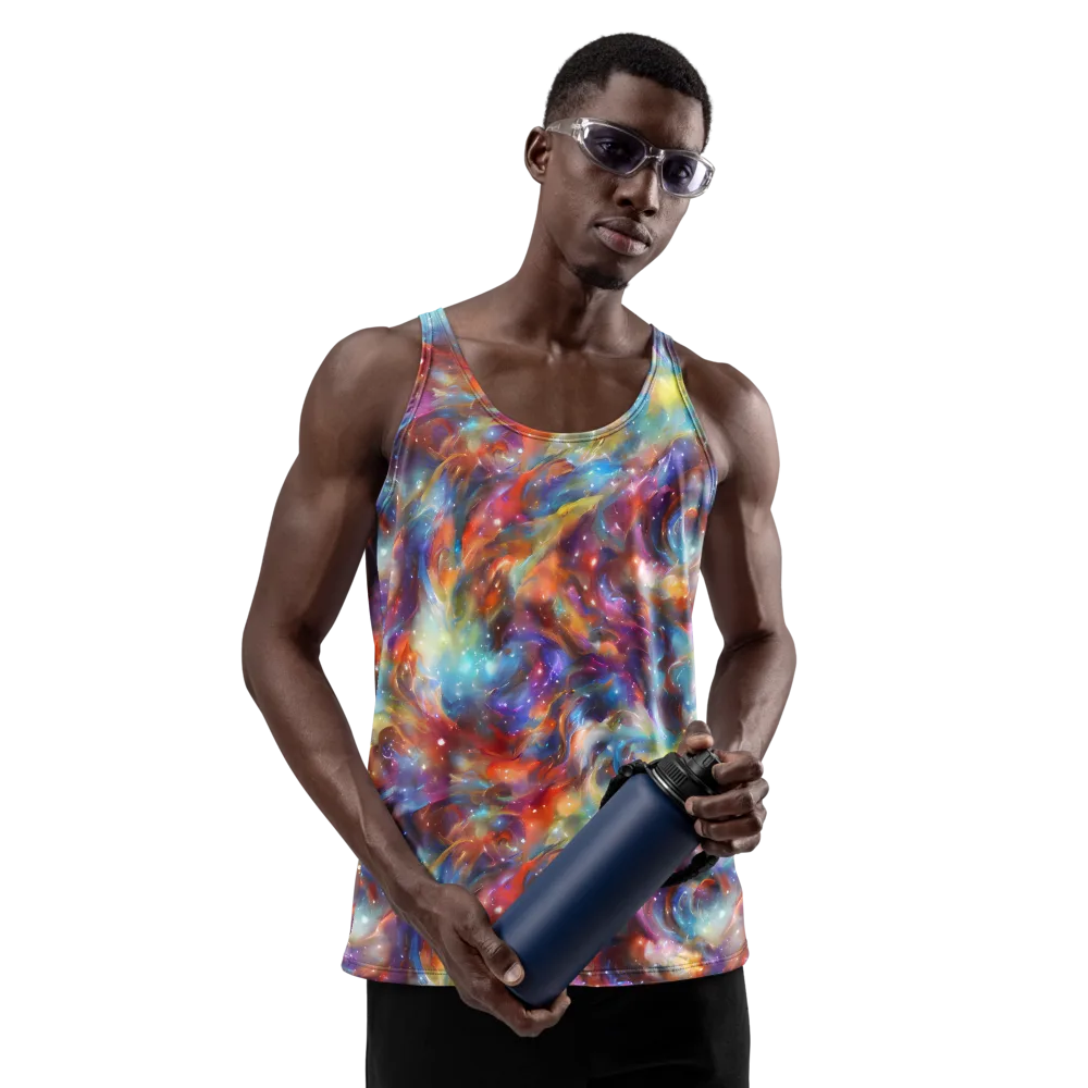 Esao's Eddies on Men's Tank Top — Front