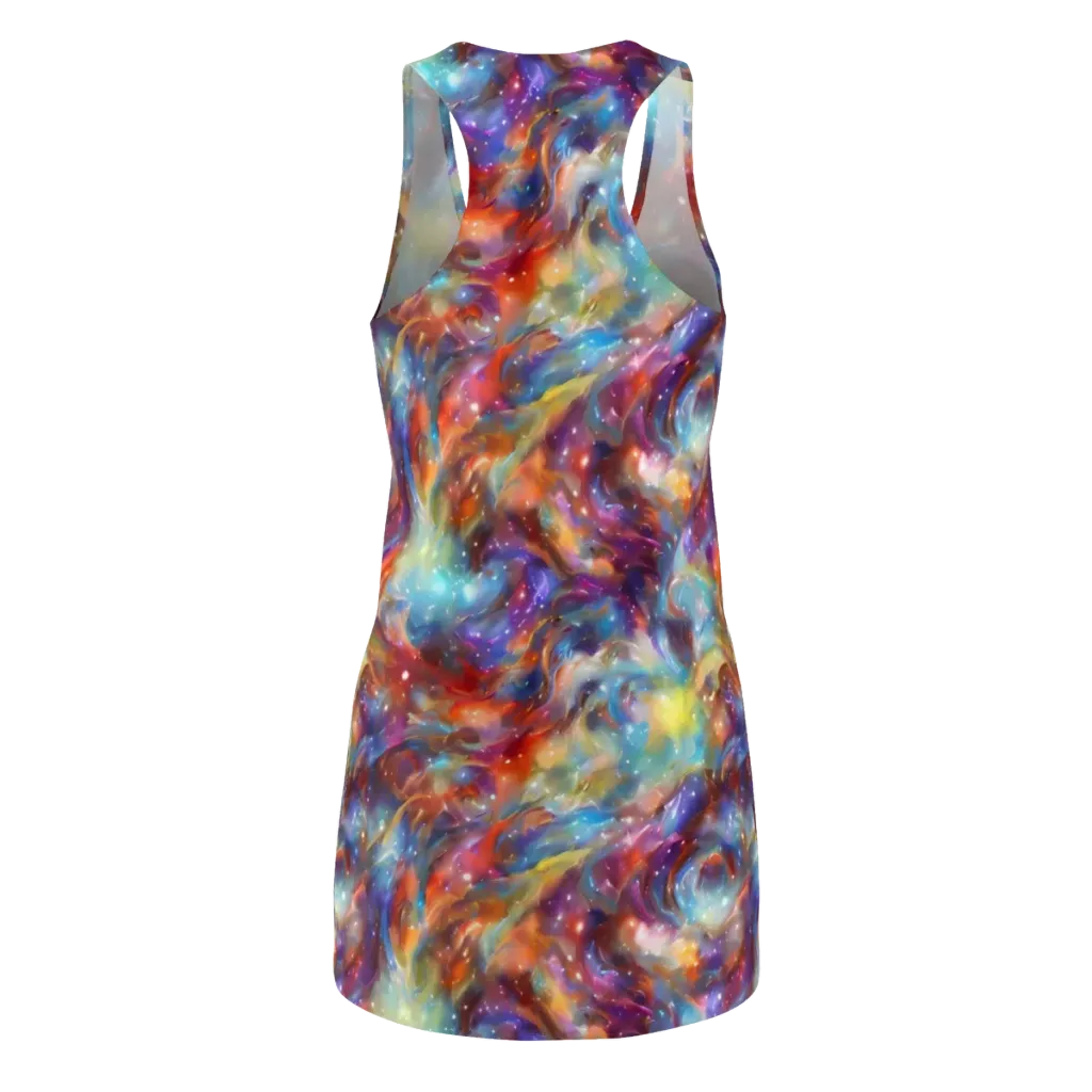 Esao's Eddies on Racerback Dress — Back