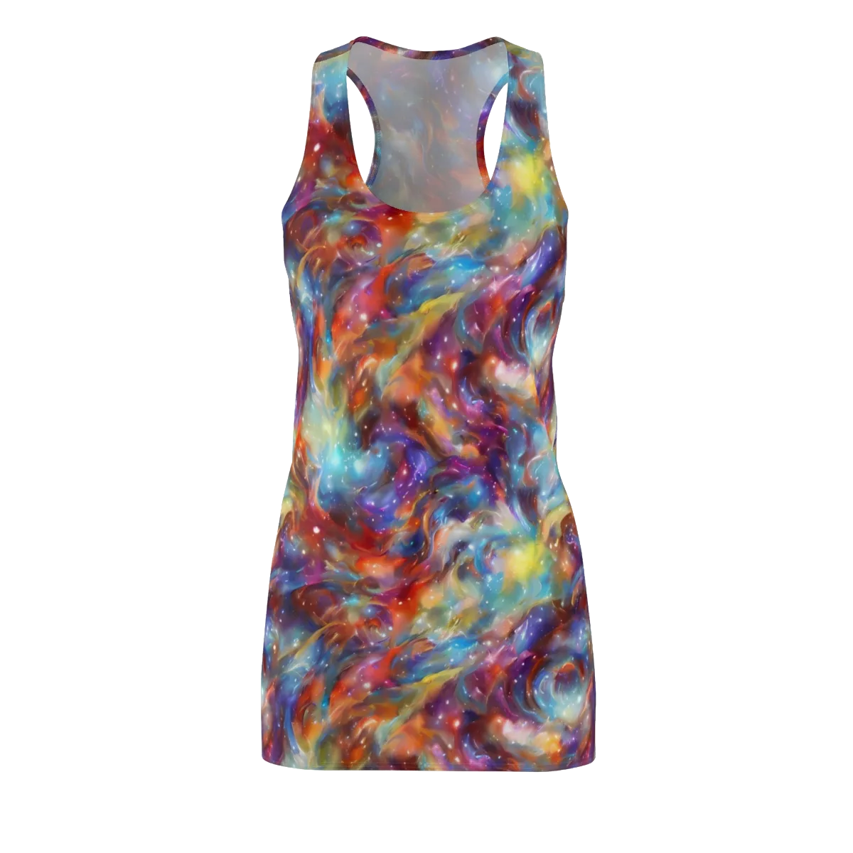 Esao's Eddies on Racerback Dress — Front