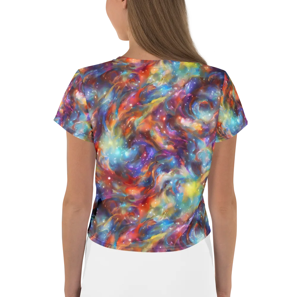 Esao's Eddies on Crop Tee — Back