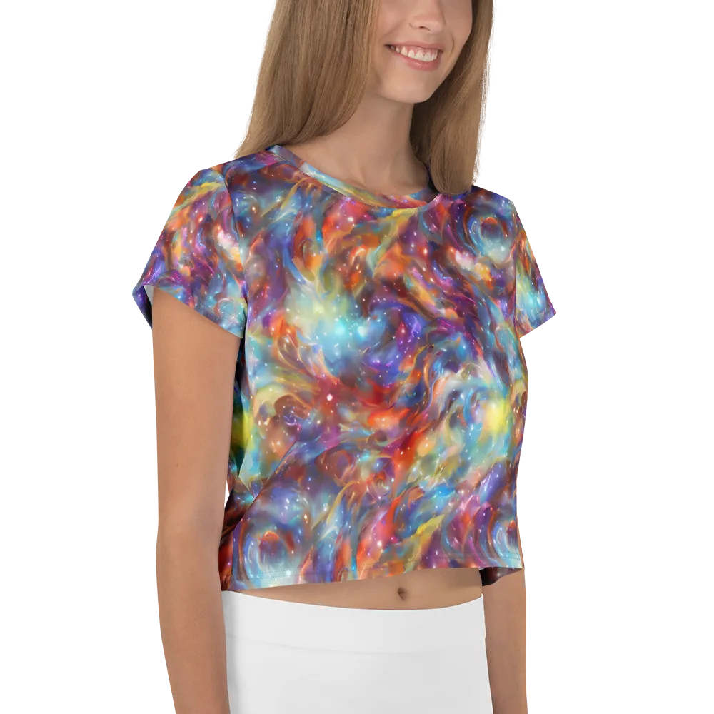 Esao's Eddies on Crop Tee — Right