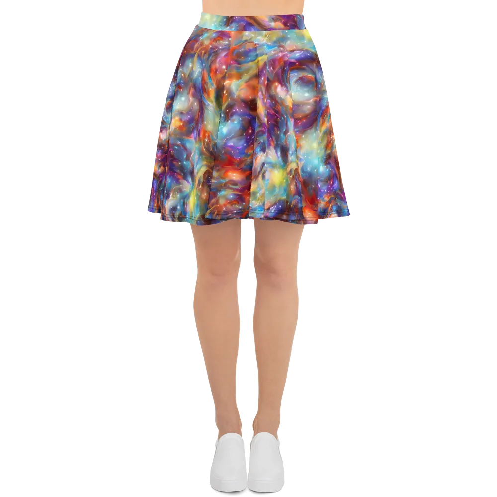 Esao's Eddies on Skater Skirt — Front