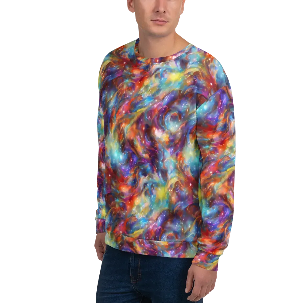 Esao's Eddies on Sweatshirt — Left Front