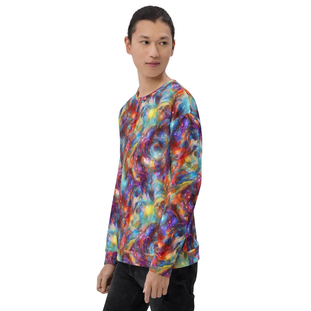 Esao's Eddies on Sweatshirt — Left Front